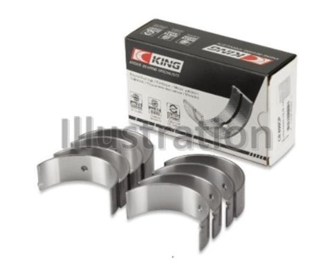 King Toyota 2ZZ-GE (Size .025) Connecting Rod Bearing Set (Set of 4) - CR4608SI0.25