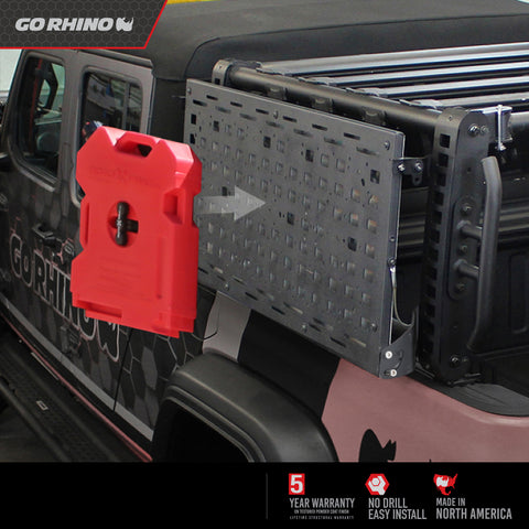 Go Rhino XRS Accessory Gear Table for Full-Sized Trucks (Mounts to 5952000T) - Tex. Blk - 5950115T