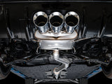 AWE Tuning 2023 Honda Civic Type R FL5 Touring Edition Exhaust w/ Triple Chrome Silver Tips - 3015-52287