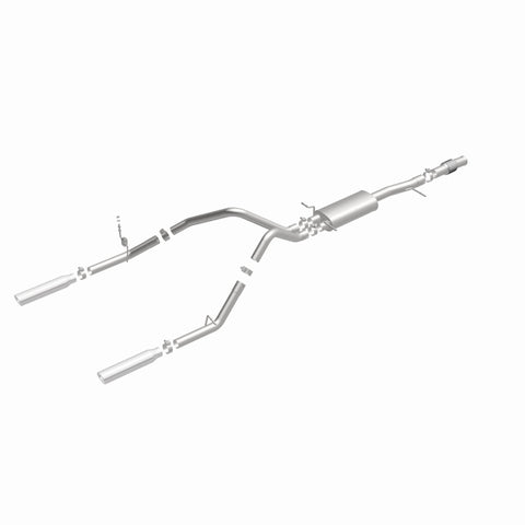 Magnaflow 14 Chev Silverado V8 5.3L SC Cab Dual Split Rear Exit SS Cat Back Perf Exhaust - 15278