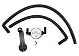 J&L 05-23 Toyota 4Runner 4.0L Driver Side Oil Separator 3.0 - Clear Anodized - 3107D-C