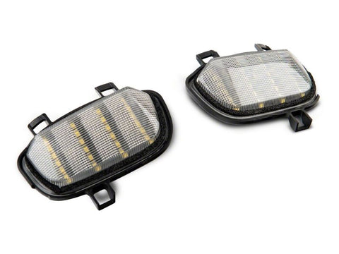 Raxiom 19-23 Chevrolet Silverado/GMC Sierra 1500 Axial Series LED Mirror Lights- Clear - S136547