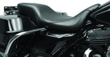 Mustang 04-21 Harley Sportster Wide Touring 1PC Seat w/Studs- Black - 76142