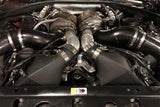 CSF 12-16 BMW M5 (F10) / 12-18 BMW M6 (F06/F12/F13) Twin Charge-Air-Cooler Set - Crinkle Black - 8109