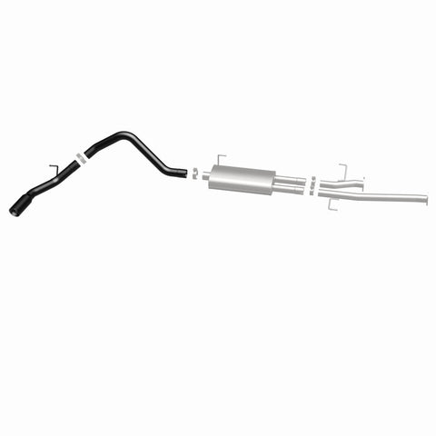 MagnaFlow Cat-Back Exhaust 09-13 Toyota Tundra V8 5.7L 3in SS Black Tip Single Side Exit - 15368