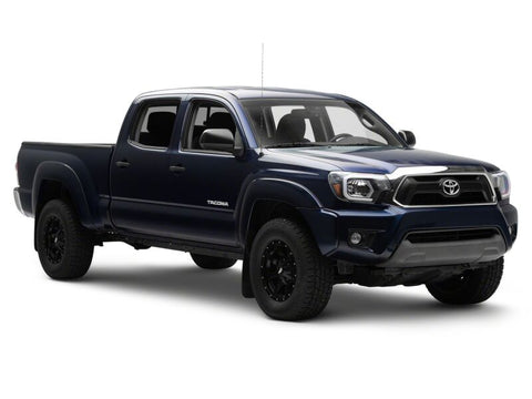 Raxiom 12-15 Toyota Tacoma Axial Series Headlights/Seq LED Bar- Black- Clear Lens - TT21848