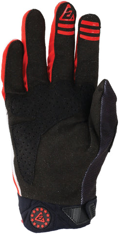 Answer Peak Flo Gloves Black/Red/White Youth - XL - 442890