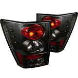 Spyder Jeep Grand Cherokee 05-06 Euro Style Tail Lights Black ALT-YD-JGC05-BK - 5005502