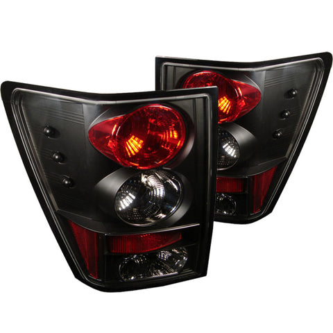 Spyder Jeep Grand Cherokee 05-06 Euro Style Tail Lights Black ALT-YD-JGC05-BK - 5005502