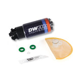 DeatschWerks 340lph DW300C Compact Fuel Pump w/ 08-14 WRX/ 08-15 STI Set Up Kit (w/ Mounting Clips) - 9-309-1008