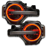 Oracle 2021 Ford Bronco DRL Upgrade w/ Halo Kit - ColorSHIFT w/ Simple Controller - 1468-504