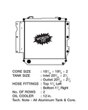 CSF 05-06 Jeep Wrangler Radiator - 7035