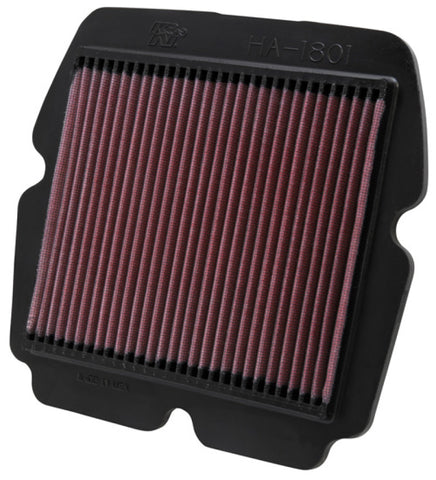 K&N 01-08 Honda GL1800 Gold Wing Replacement Air Filter - HA-1801