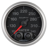 Autometer Elite 52mm 100-340 Deg F Water Temperature Peak and Warn Gauge w/ Electronic Control - 5655