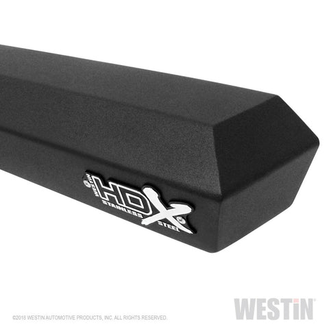 Westin 05-20 Toyota Tacoma Double Cab HDX Stainless Drop Nerf Step Bars - Textured Black - 56-127752