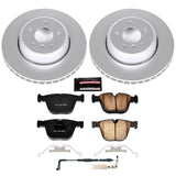 Power Stop 08-10 BMW 535i Rear Z23 Evolution Sport Coated Brake Kit - CRK2940