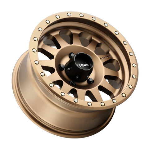 Method MR304 Double Standard 17x8.5 0mm Offset 5x5 94mm CB Method Bronze Wheel - MR30478550900