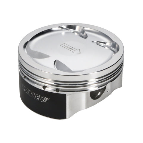 Manley 04+ Subaru WRX STi (EJ257) 83mm Stroker 100mm +0.5mm Bore 9.8:1 Dish Piston Set with Rings - 622105C-4
