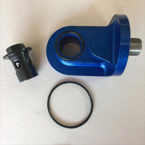Ford Racing Push Rod V8 90 Degree Billet Oil Filter Adapter - M-6880-B50