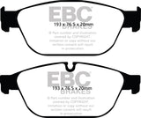 EBC 11-12 Audi A8 Quattro 3.0 Supercharged Yellowstuff Front Brake Pads - DP42087R
