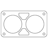 Cometic Chrysler Gen 3 6.1L 80mm Throttle Body Gasket .020in Fiber - C15079