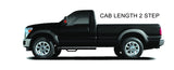 N-Fab Nerf Step 01-03 Ford F-150 SuperCrew - Tex. Black - Cab Length - 3in - F0180SC-TX