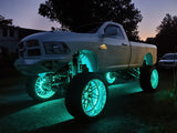 Oracle LED Illuminated Wheel Rings - Aqua - 4215-010