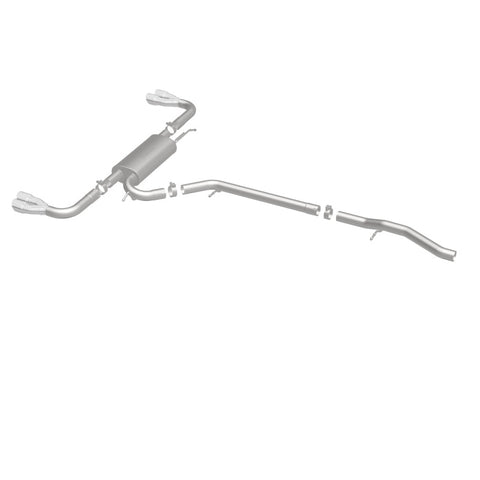 MagnaFlow 15-17 GMC Terrain V6 3.6L 409SS Cat-Back Exhaust Quad Split Rear with 3in Polished Tips - 19114