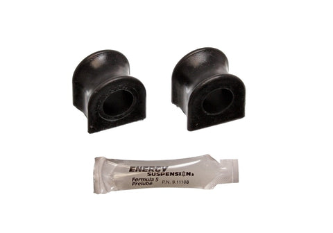 Energy Suspension 98-99 Ford Contour / 99-01 Mercury Cougar Black 20mm Front Sway Bar Bushing Set - 4.5175G