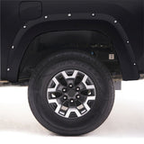 EGR 11-15 Ford Super Duty Bolt-On Look Color Match Fender Flares - Set - Carbon Black - 793814-G1