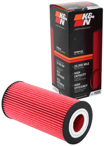 K&N Performance Oil Filter for 04-15 Mercedes Benz - HP-7033
