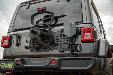 DV8 Offroad 2018-2025 Jeep Wrangler JL Tailgate Reinforcement Molle Panel - TCJL-04