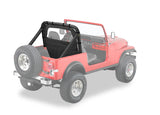 Bestop Jeep 80-83 Cj5 / 80-86 Cj7 / 87-95 Wrangler YJ Windjammer (Black Crush) - 80028-01
