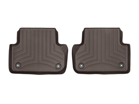 WeatherTech 2017+ Audi A4 Rear FloorLiner - Cocoa - 479072