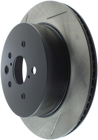 StopTech Power Slot 06-09 Lexus GS Series / 06-10 IS350 Rear Right Slotted Rotor - 126.44141SR