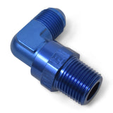 Russell Performance -8 AN 90 Degree Male to Male 1/2in Swivel NPT Fitting - 614128