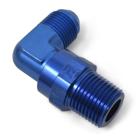 Russell Performance -8 AN 90 Degree Male to Male 1/2in Swivel NPT Fitting - 614128