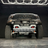 RIVAL 24-26 Ford Ranger Raptor Front Aluminum Bumper w/Winch Mount and Recovery Points - 2D.1813.1.US