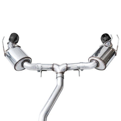 AWE Tuning 22+ Honda Civic Si/Acura Integra Touring Edition Catback Exhaust - Dual Diamond Black Tip - 3015-33331
