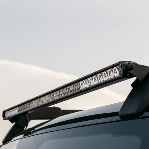 Rigid Industries 2021 Ford Bronco Roof Rack Light Kit (Incl. SR spot/flood Combo Bar) - 46726