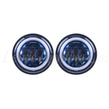 Letric Lighting 4.5 Passg Lamps Blue/Full Halo - LLC-LPL-NH