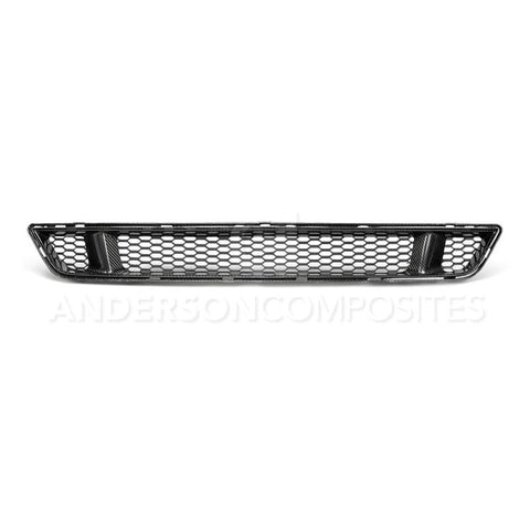 Anderson Composites 15-17 Ford Mustang Front Carbon Fiber Lower Grille - AC-LG15FDMU