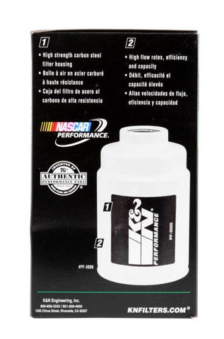K&N Cellulose Media Fuel Filter 3.5in OD x 6.281in L - PF-3000