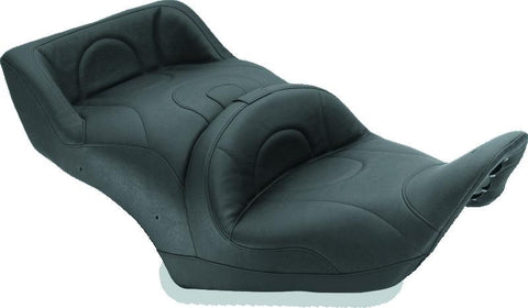 Mustang 12-17 Honda Gold Wing Standard Touring Heated 1PC Seat - Black - 79909