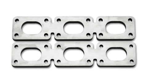 Vibrant Mild Steel Exh Manifold Flange for BMW E36/E46 platform motors (sold in pairs) 1/2in Thick - 14636