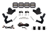 Diode Dynamics 2022 Toyota Tundra SS5 Grille CrossLink Lightbar Kit - Pro White Combo - DD7409