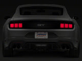 Raxiom 15-23 Ford Mustang Profile LED Tail Lights Gloss Blk Housing- Red Lens - 402182