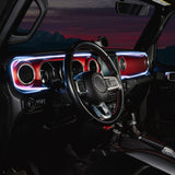 ORACLE Lighting Jeep Wrangler JL / Gladiator JT ColorSHIFT Fiber Optic LED Interior Kit - 4236-333