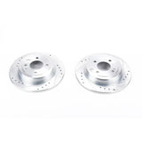 Power Stop 12-19 Hyundai Accent Rear Evolution Drilled & Slotted Rotors - Pair - JBR1565XPR