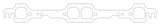 Cometic GM LT1 1.520 inch X 1.510 inch Port .30 inch MLS Exhaust Gaskets - C5895-030